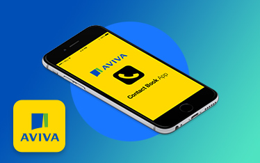 Aviva - Corporate Mobile App - Contact Book App 